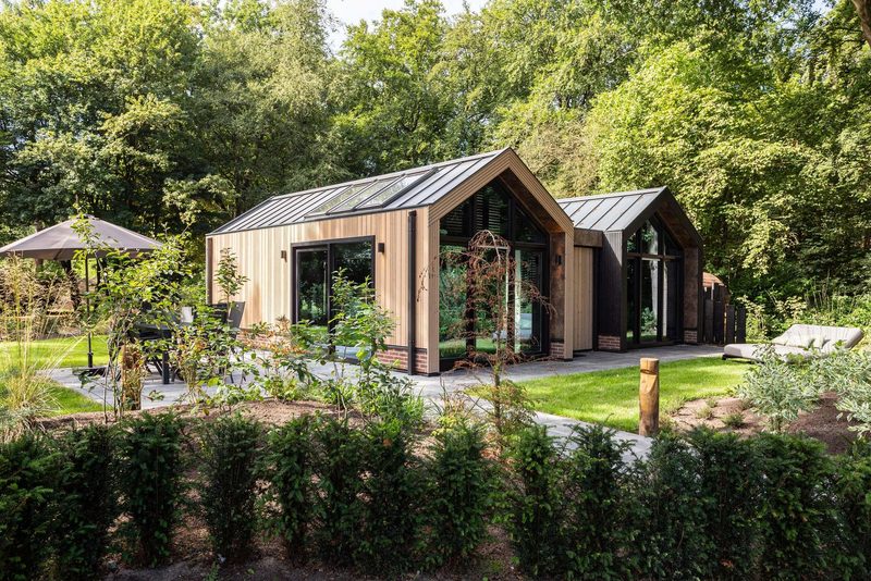 Résidence Lage Vuursche - Lodge Royal Eco 6 personen Wellness (Hottub)