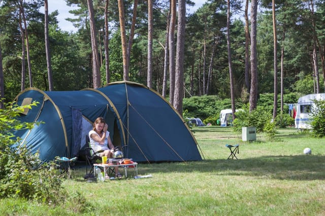 de Wije Werelt · Kampeerplaats Comfort