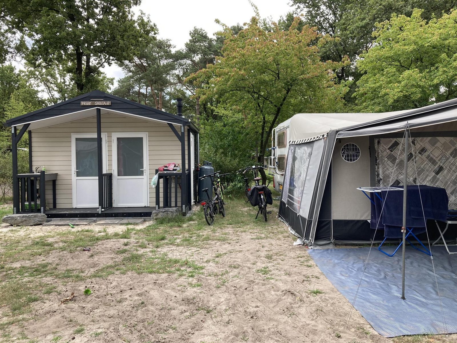 Zilverstrand · Kampeerplaats Comfort privésanitair