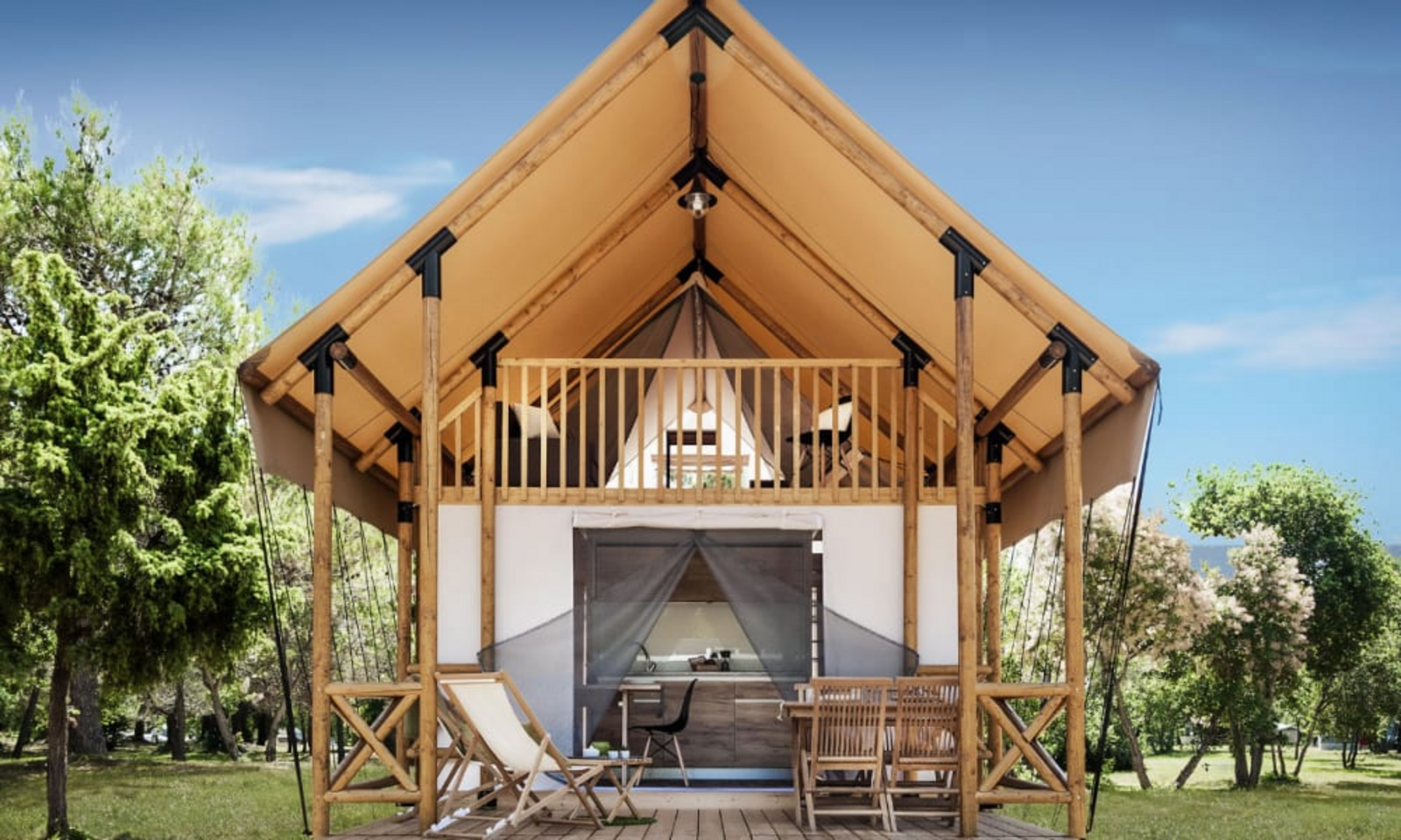 Gulperberg · Glampingtent L 4 cover
