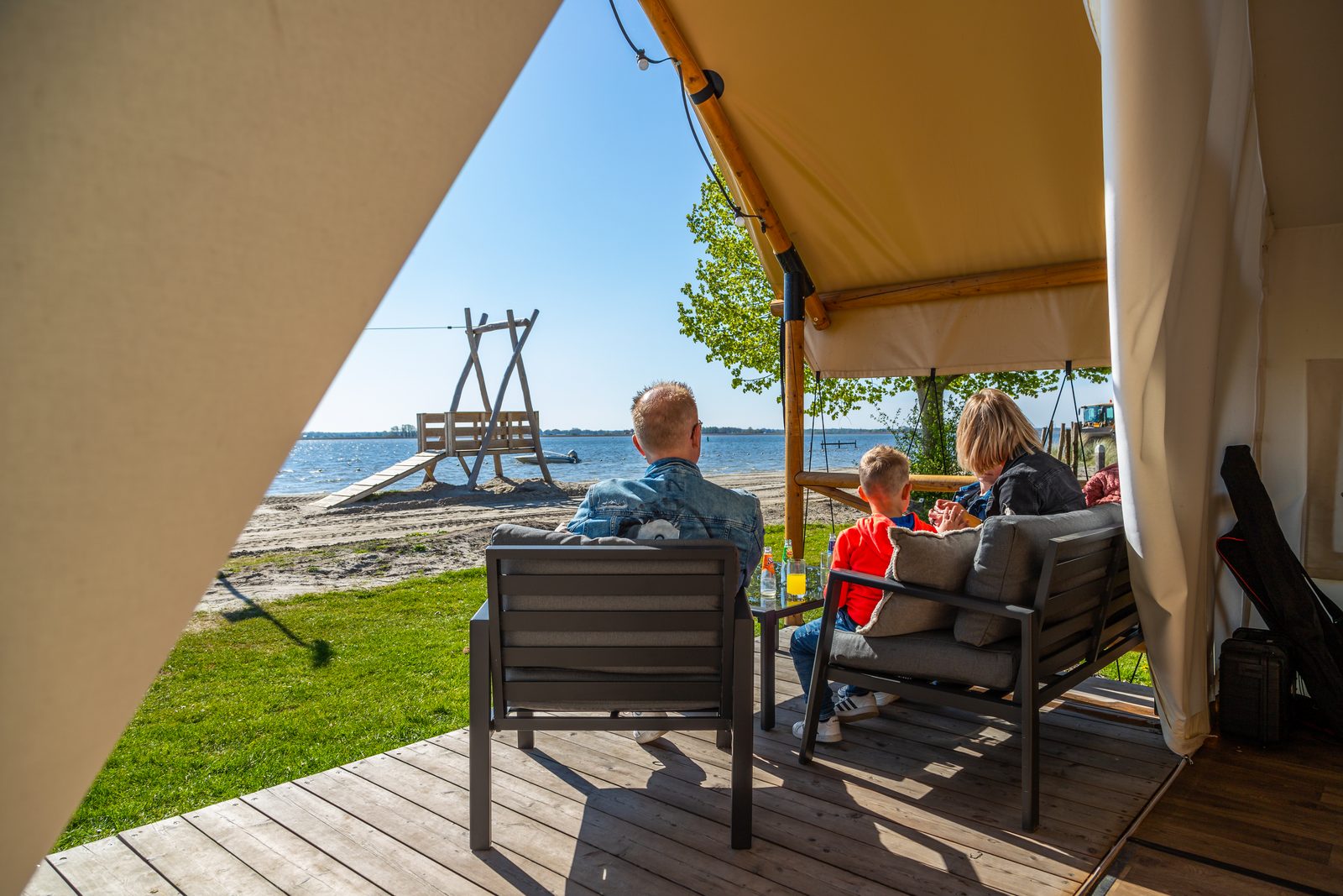 Zuiderzee · Glampingtent Beachfront Luxe 6