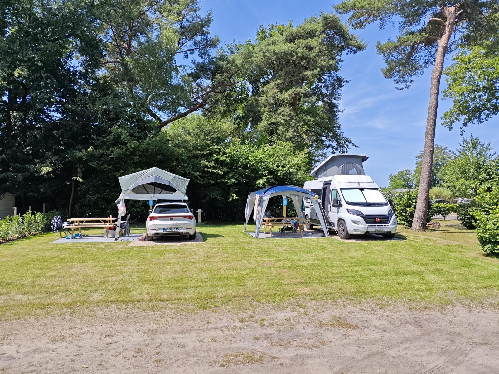 Zilverstrand · Camperplaats Comfort cover