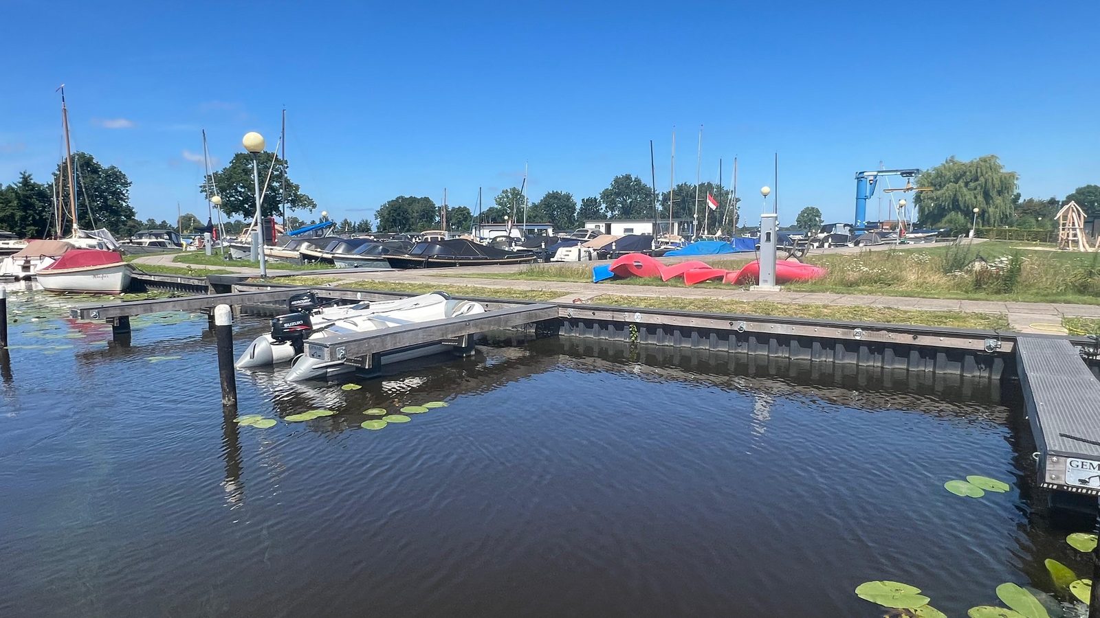 Kagerplassen · Ligplaats jachthaven 6mx2m cover