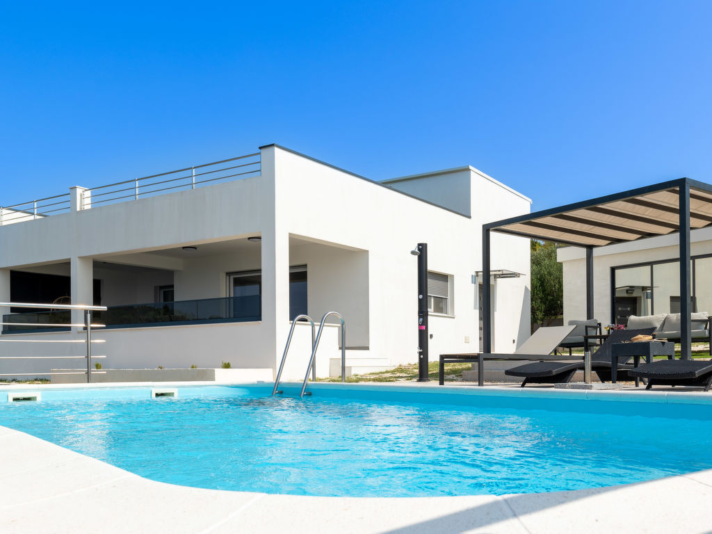 Ria with heated pool cover