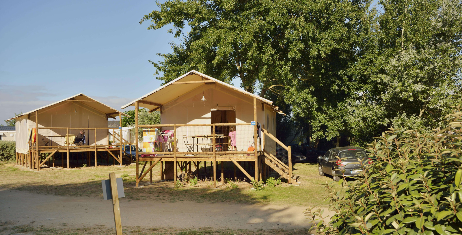 Cabane Lodge op palen «Standard»