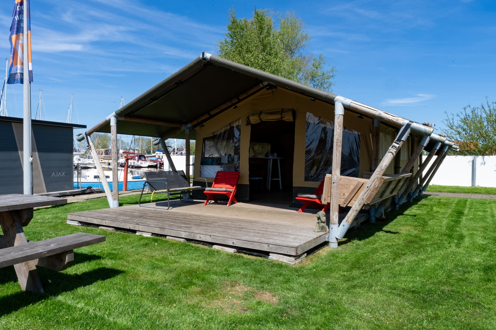 Safari tent «Heeg 4 persons» cover