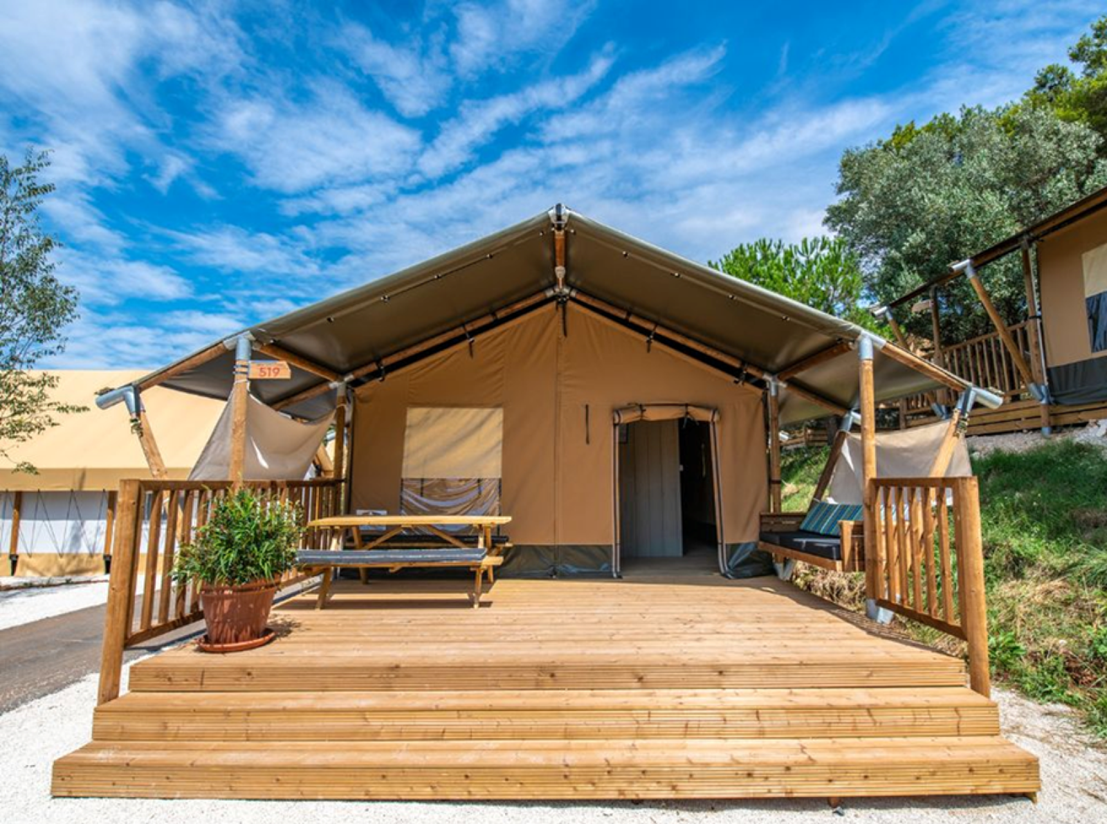 Lodgetent «Bergerac Deluxe» cover
