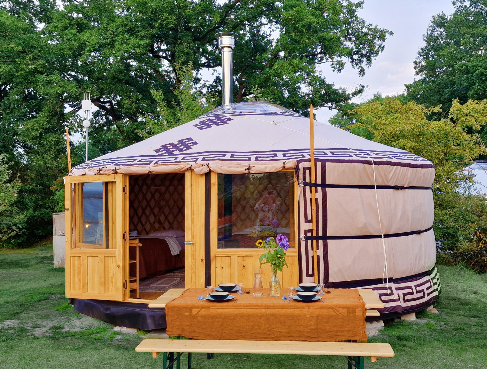 Mongoolse Panorama Yurt cover