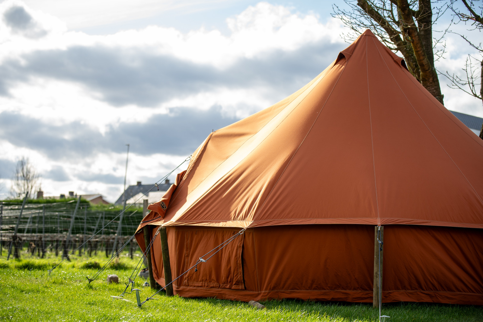 «Bell tent» cover