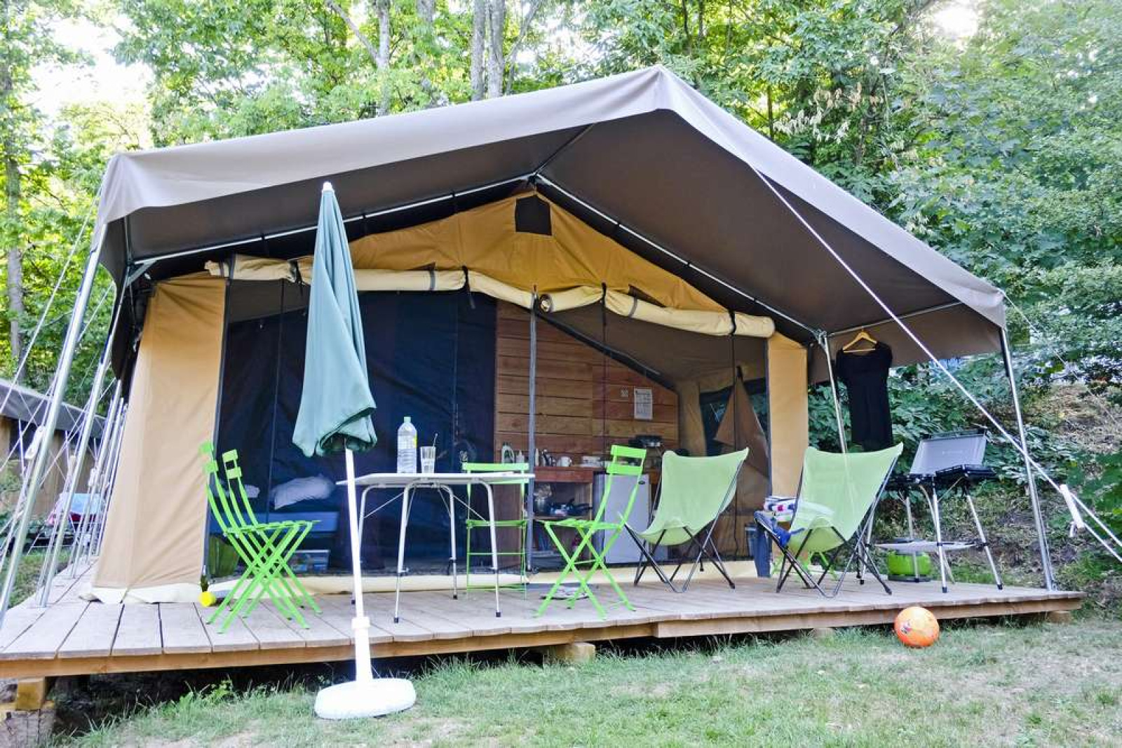 Sweet Hout & Canvas Tent cover