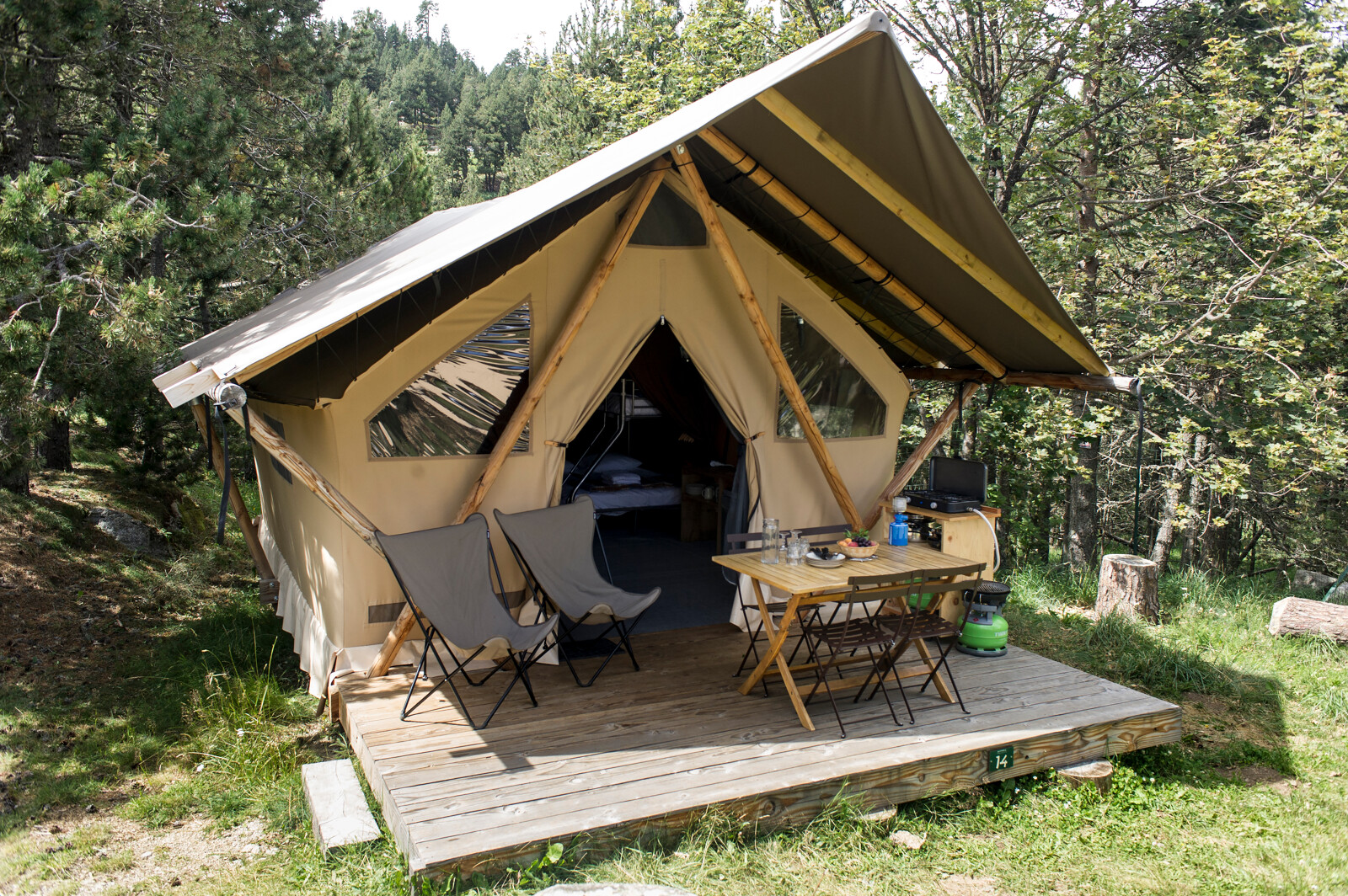 Canadienne Tent cover