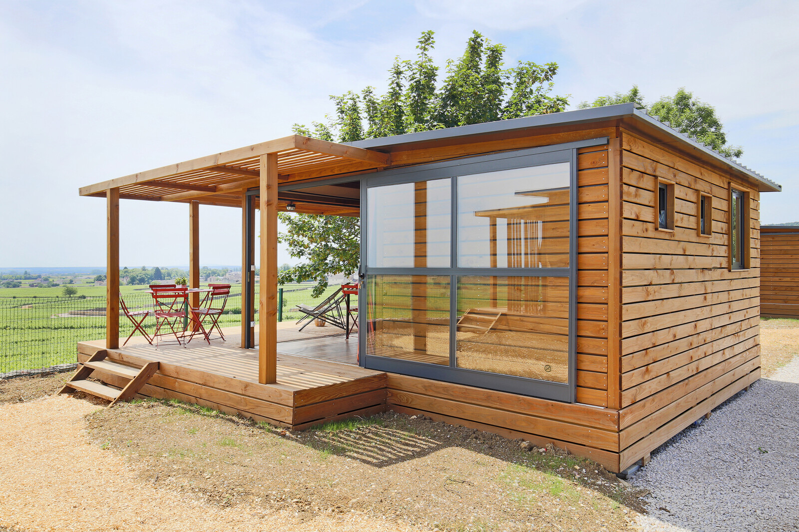 Evasion Chalet Vista Wijngaard uitzicht cover