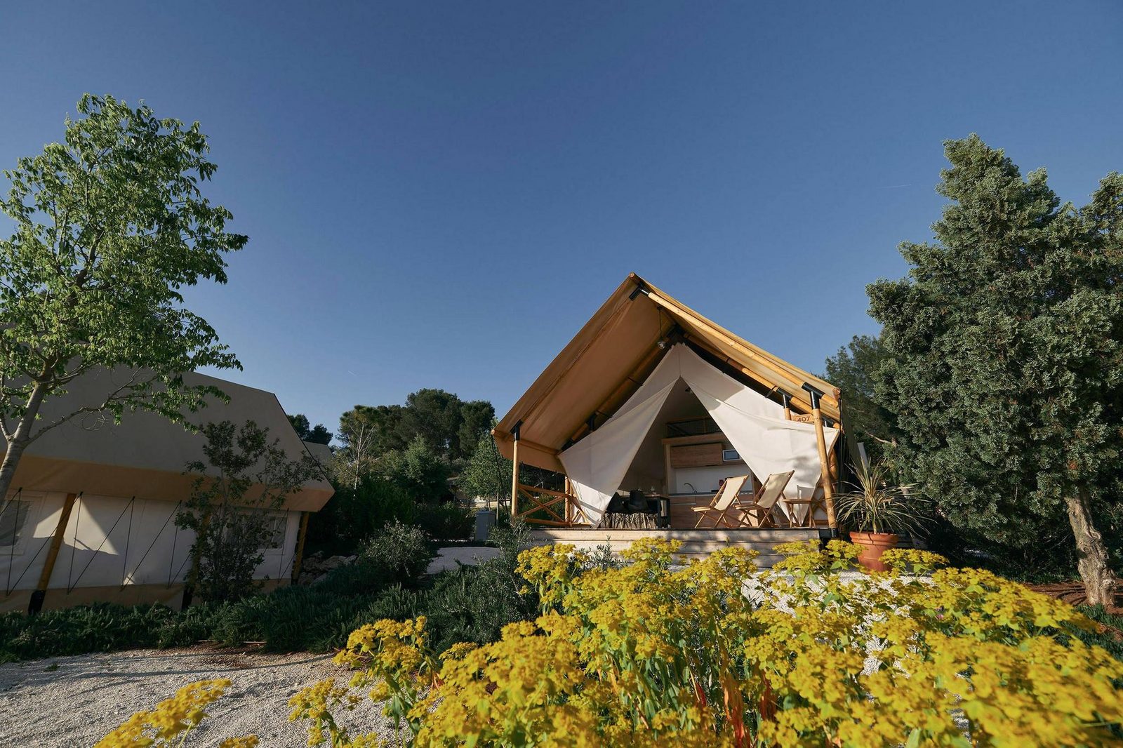 Glampingtent 6 cover