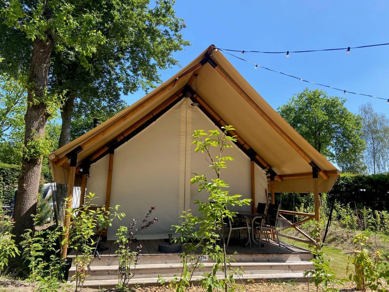 Glampingtent cover