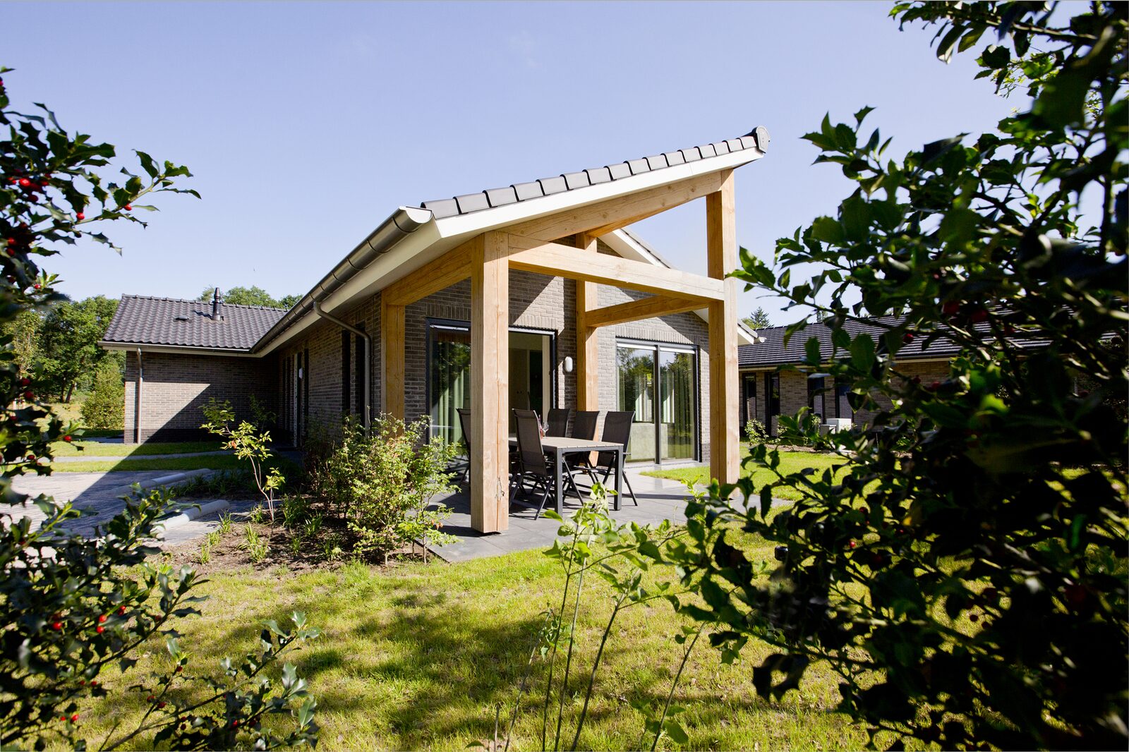 Luxe geschakelde 6 persoons villa op de Veluwe Voorthuizen cover